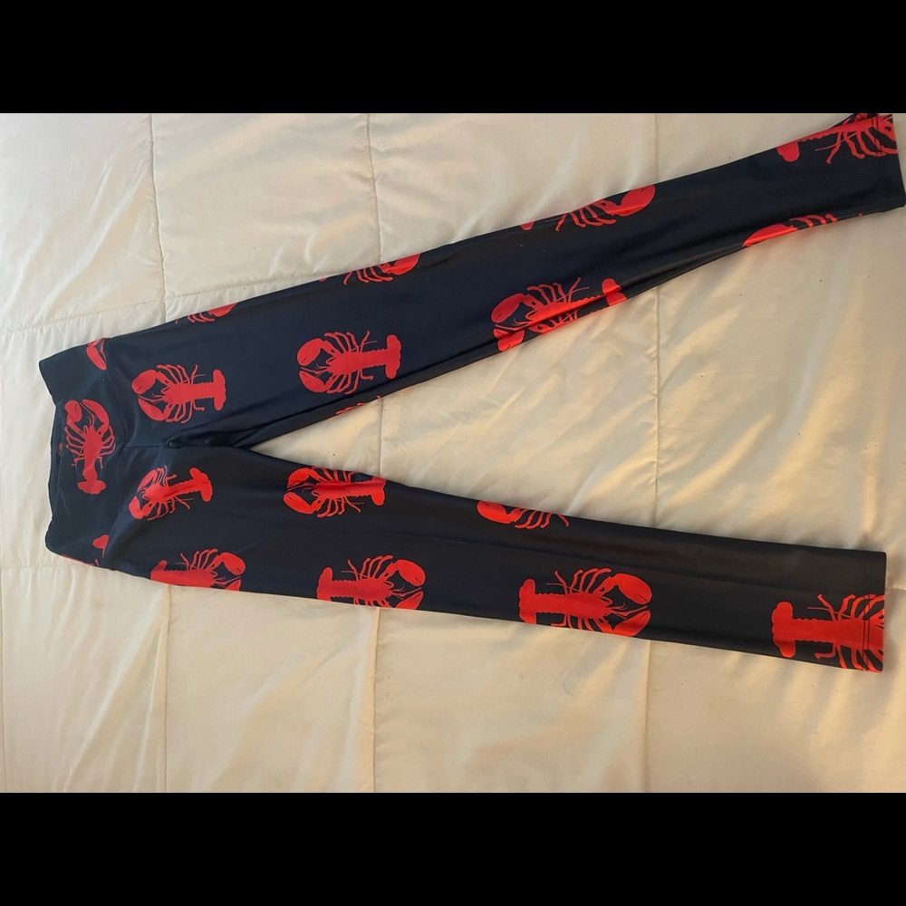 GOLDSHEEP leggings XS Lobster print